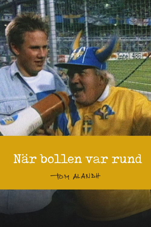 När bollen var rund (1992) poster