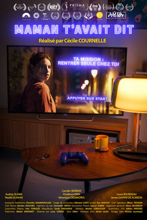 Maman t'avait dit (2022) poster