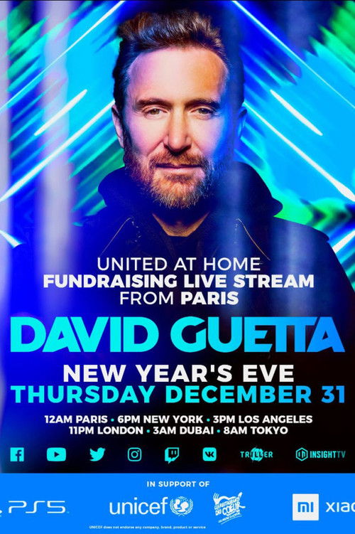 David Guetta | United at Home - Fundraising Live from Musée du Louvre, Paris, France (2021) poster
