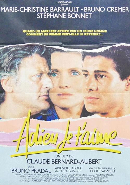 Adieu, je t'aime (1988) poster