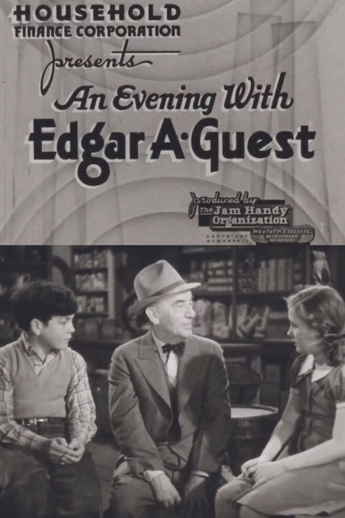 An Evening with Edgar Guest (1938) poster