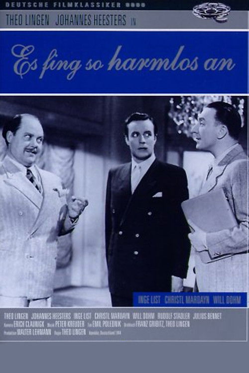 It All Started So Gaily (1944) poster