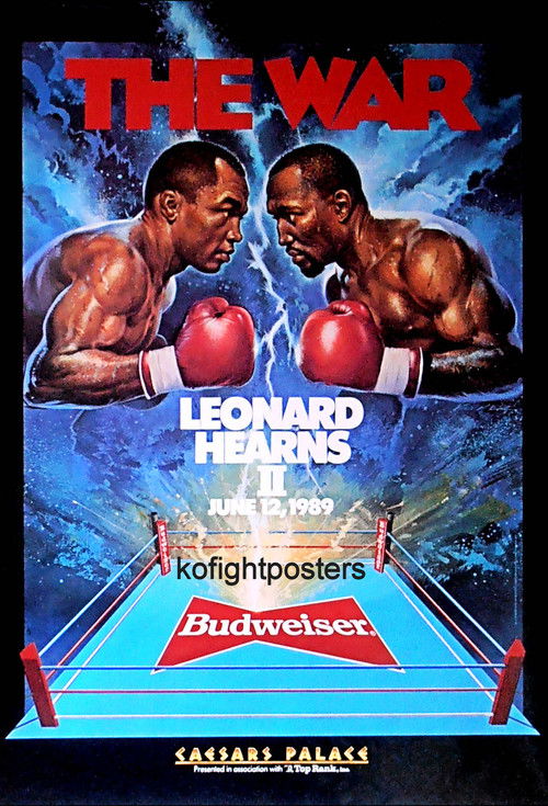Sugar Ray Leonard vs. Thomas Hearns II (1989) poster