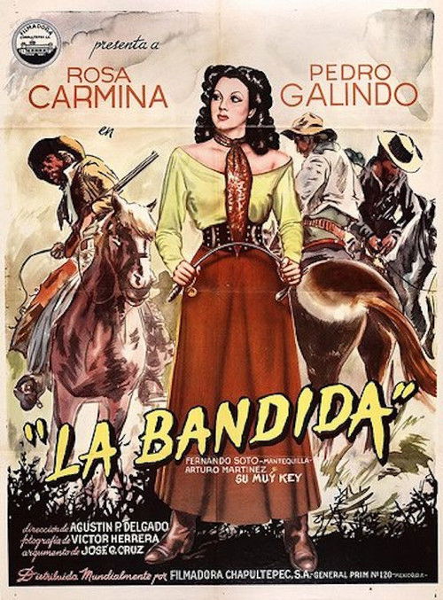 La bandida (1948) poster