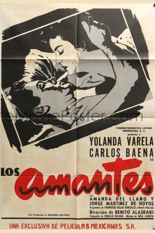 Los amantes (1956) poster