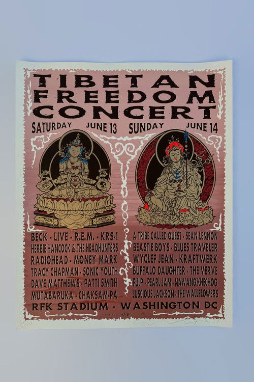 Tibetan Freedom Concert poster