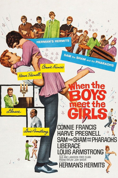 When the Boys Meet the Girls (1965) poster