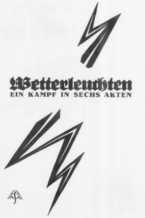 Wetterleuchten (1925) poster