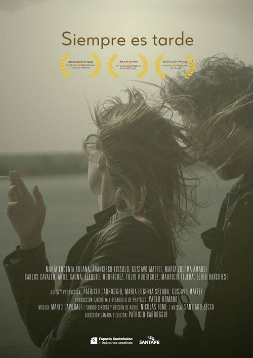 Siempre es tarde poster