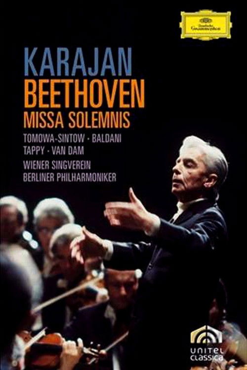 Beethoven · Missa Solemnis (Berliner Philharmoniker, Herbert von Karajan) (2008) poster