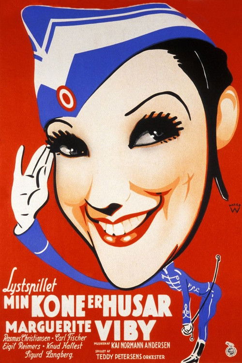 Min kone er husar (1935) poster