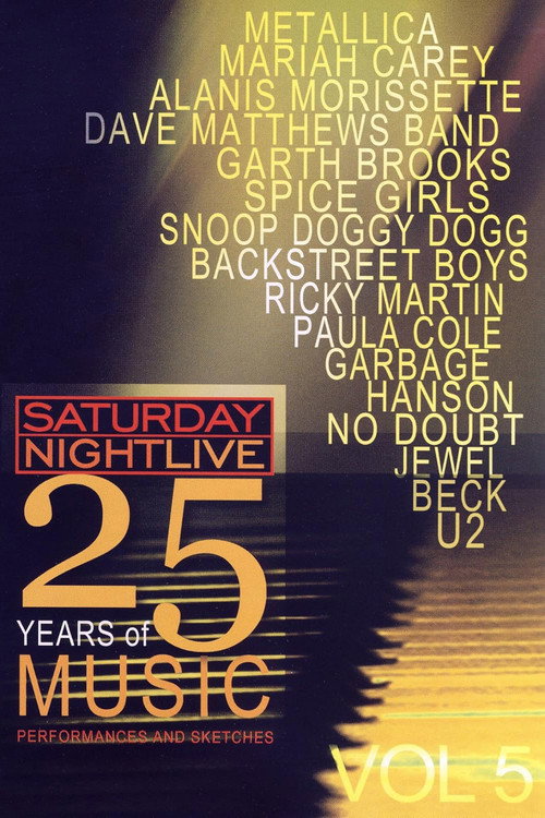 Saturday Night Live: 25 Years of Music Vol. 5 (2003) poster
