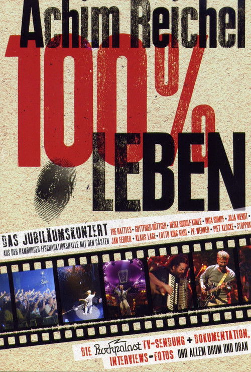 Achim Reichel - 100% Leben (2004) poster