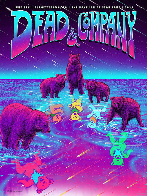 Dead & Company: 2023-06-05 The Pavilion at Star Lake, Burgettstown, PA, USA (2023) poster