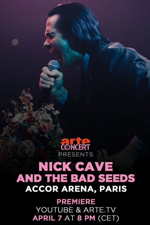 Nick Cave and the Bad Seeds - Accor Arena, Paris - ARTE Concert (2025) poster