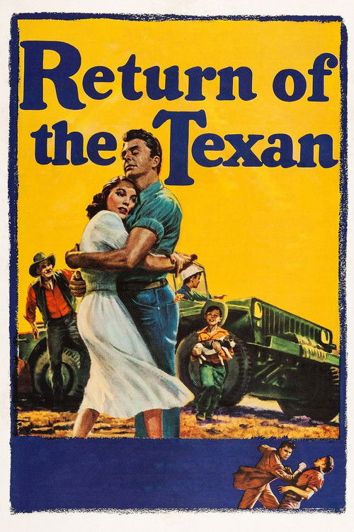 Return of the Texan (1952) poster