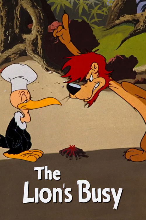 The Lion's Busy (1950) poster