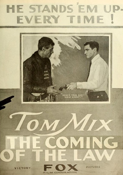 The Coming of the Law (1919) poster
