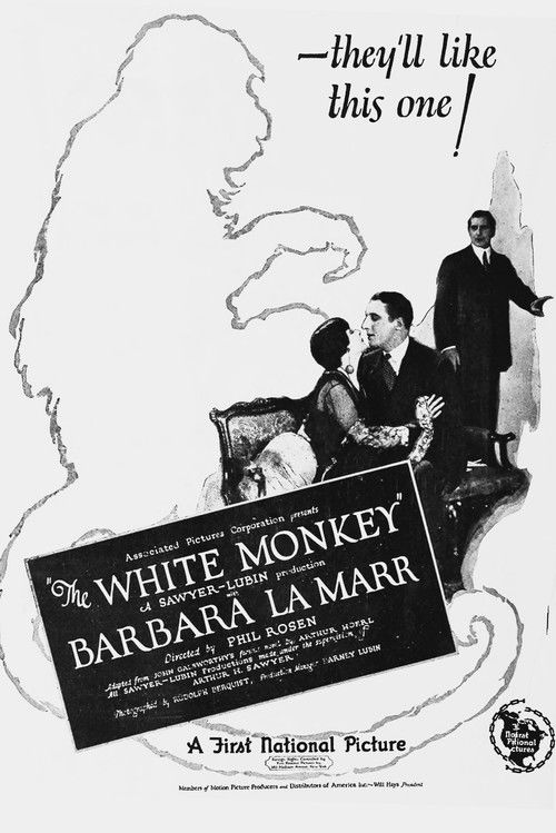 The White Monkey (1925) poster