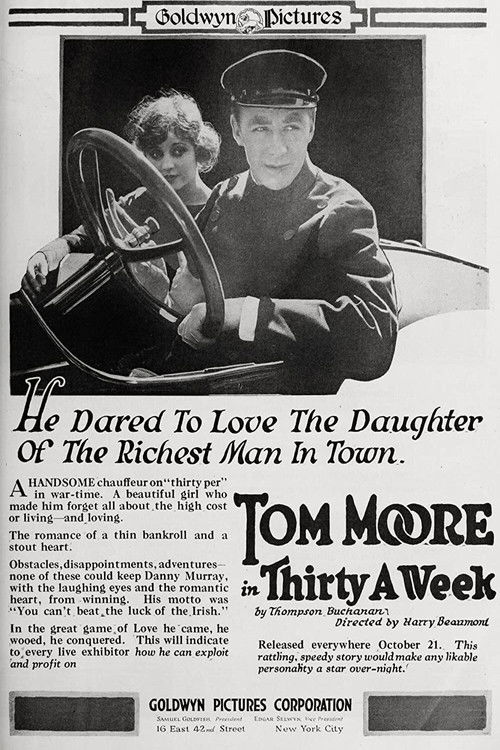 Thirty a Week (1918) poster