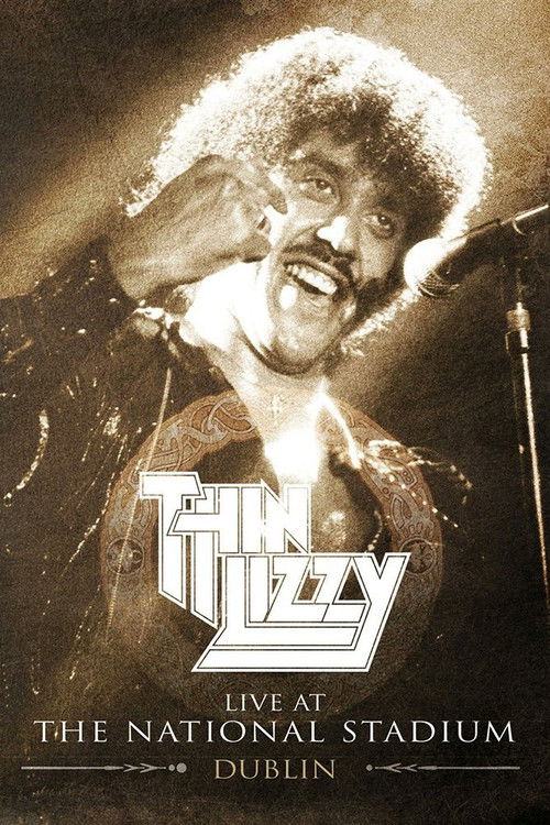 Thin Lizzy - Live at the National Stadium Dublin (2012) poster