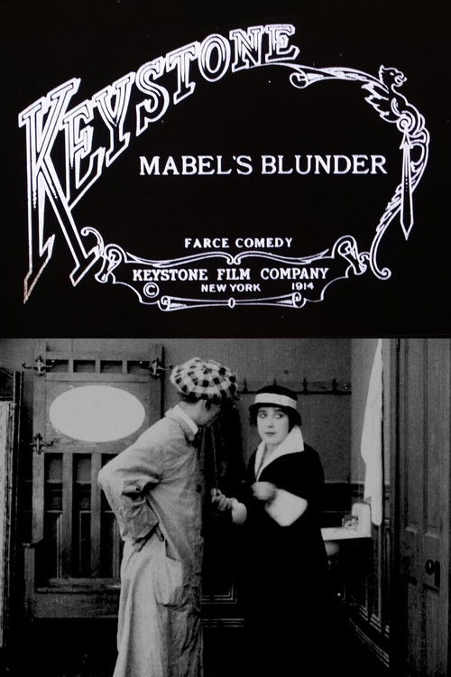 Mabel's Blunder (1914) poster