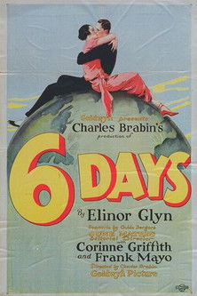 Six Days (1923) poster