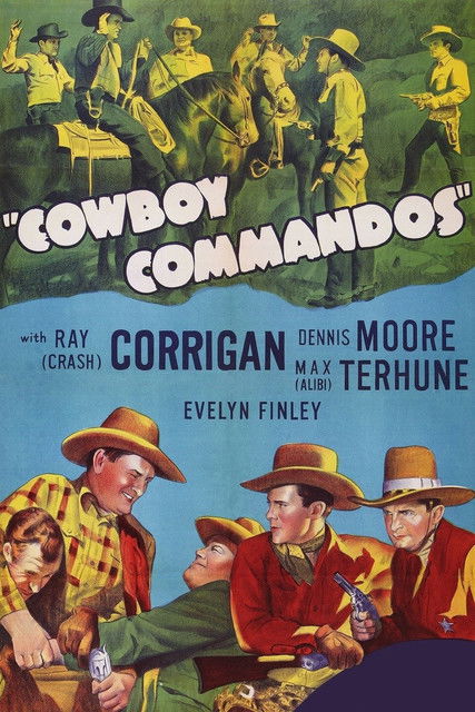 Cowboy Commandos (1943) poster