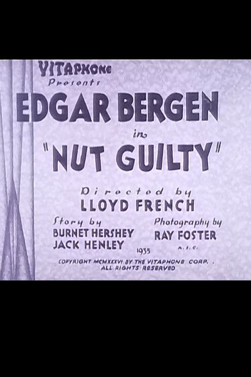 Nut Guilty (1936) poster