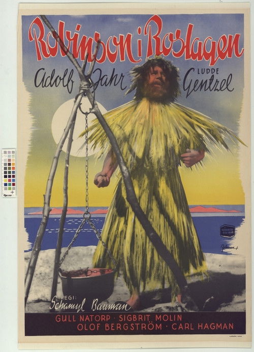 Robinson i Roslagen (1948) poster
