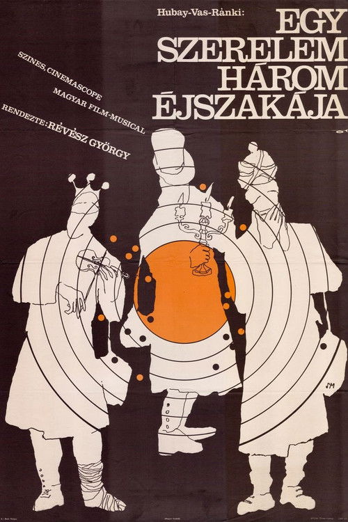 Egy szerelem három éjszakája (1967) poster
