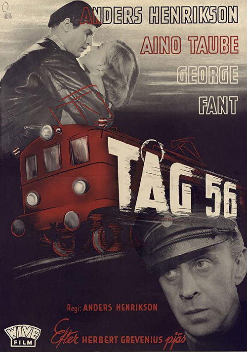 Tåg 56 (1943) poster