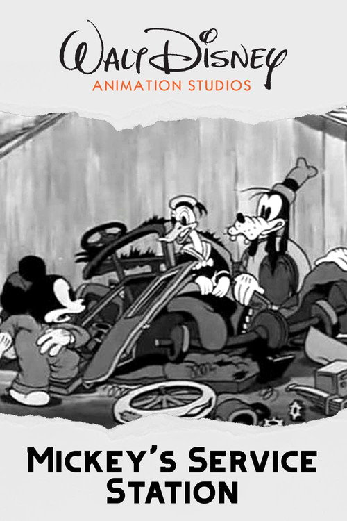Mickey's Service Station (1935) poster