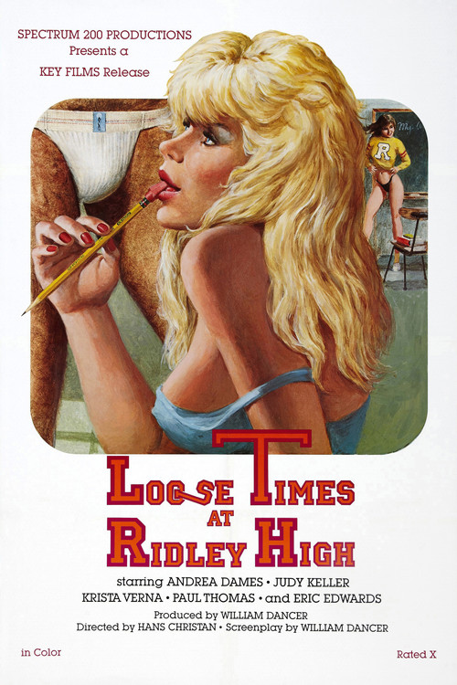 Loose Times at Ridley High (1984) poster