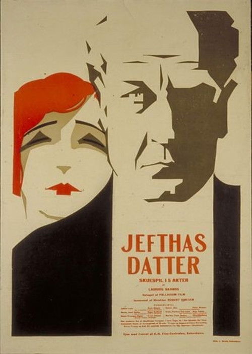 Jefthas dotter (1919) poster