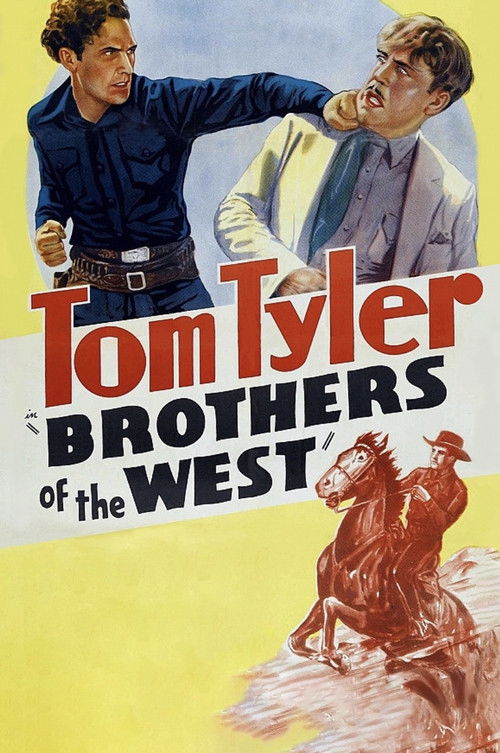 Brothers of the West (1937) poster