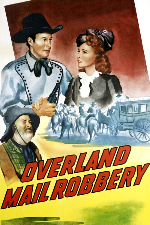 Overland Mail Robbery (1943) poster