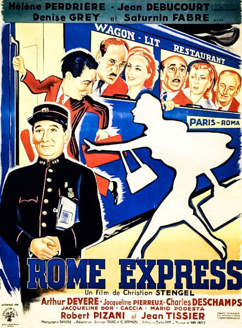 Rome Express (1950) poster