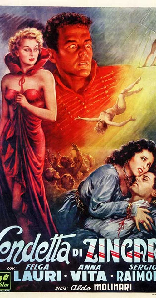 Vendetta di zingara (1950) poster