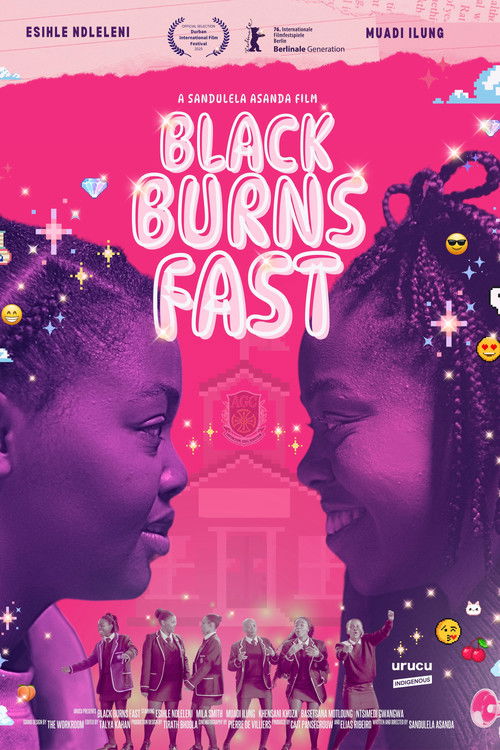 Black Burns Fast (2025) poster