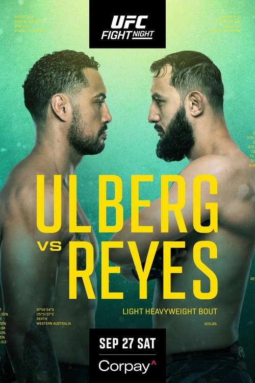 UFC Fight Night 260: Ulberg vs. Reyes (2025) poster