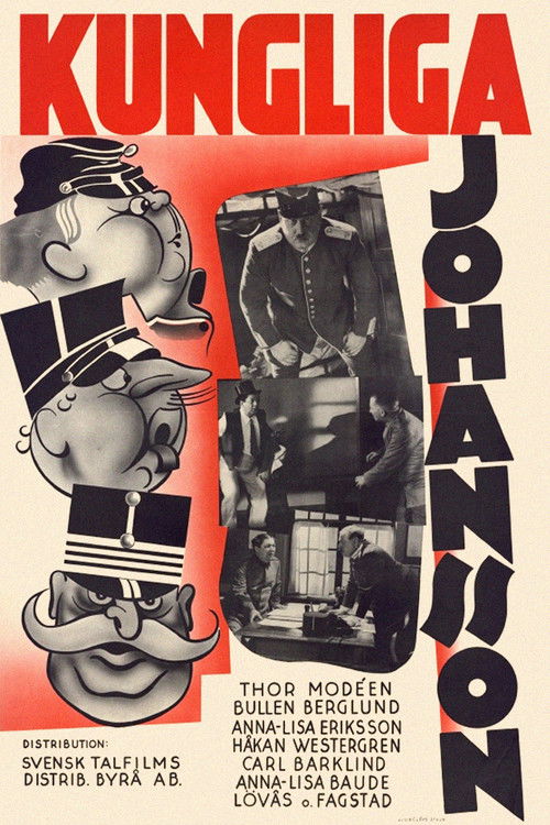 Kungliga Johansson (1934) poster