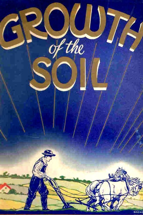 Growth of the Soil (1921) poster