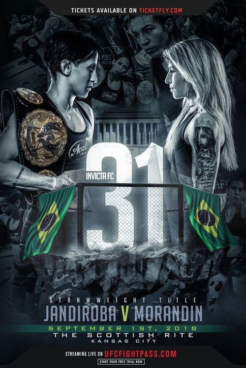 Invicta FC 31: Jandiroba vs. Morandin (2018) poster