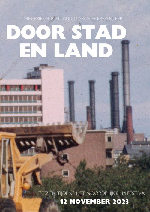 Door stad en land (2023) poster