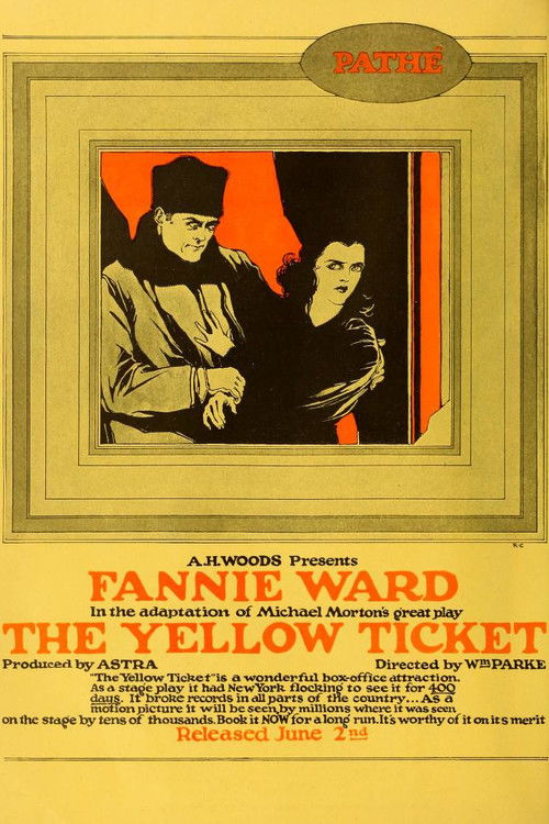 The Yellow Ticket (1918) poster