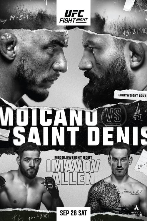 UFC Fight Night 243: Moicano vs. Saint Denis (2024) poster