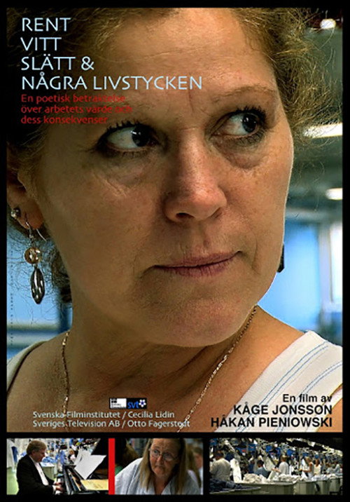 Rent, vitt, slätt och några livstycken (2014) poster