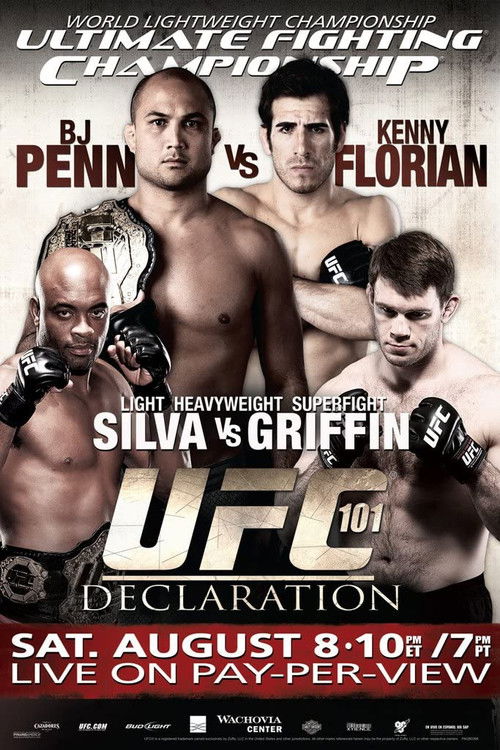 UFC 101: Declaration (2009) poster