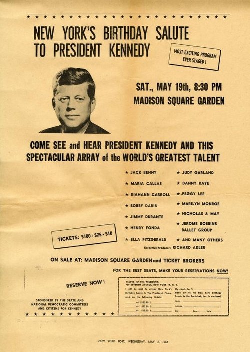 President Kennedy's Birthday Salute (1962) poster